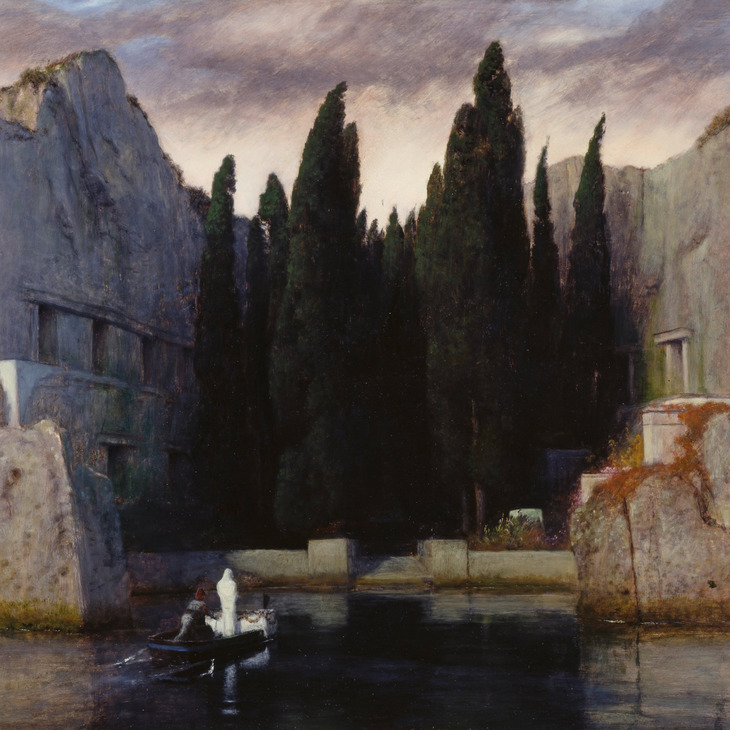 Arnold Böcklin Isle of the Dead First Version 1880