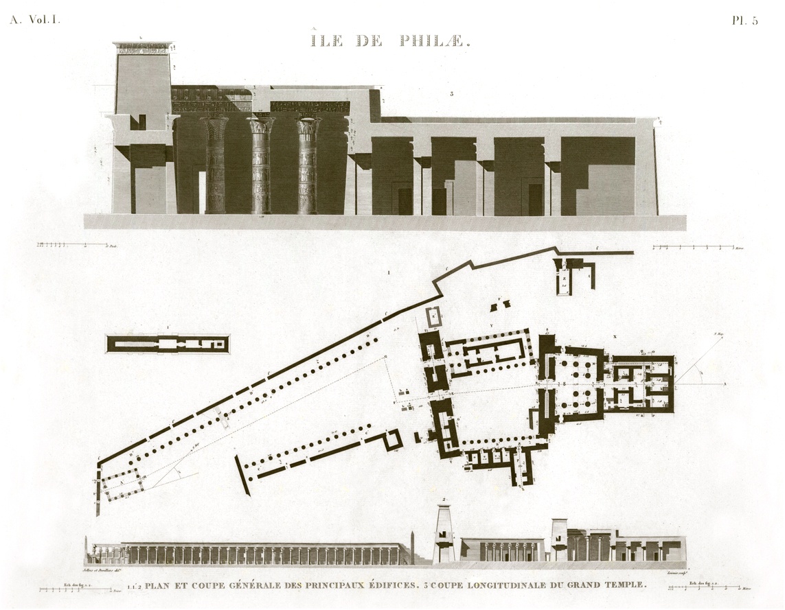 Isis temple philae