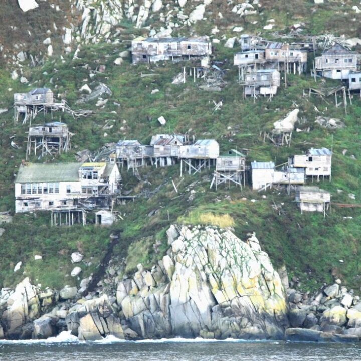 Ukivok Island, The Ghost Village on Stilts
