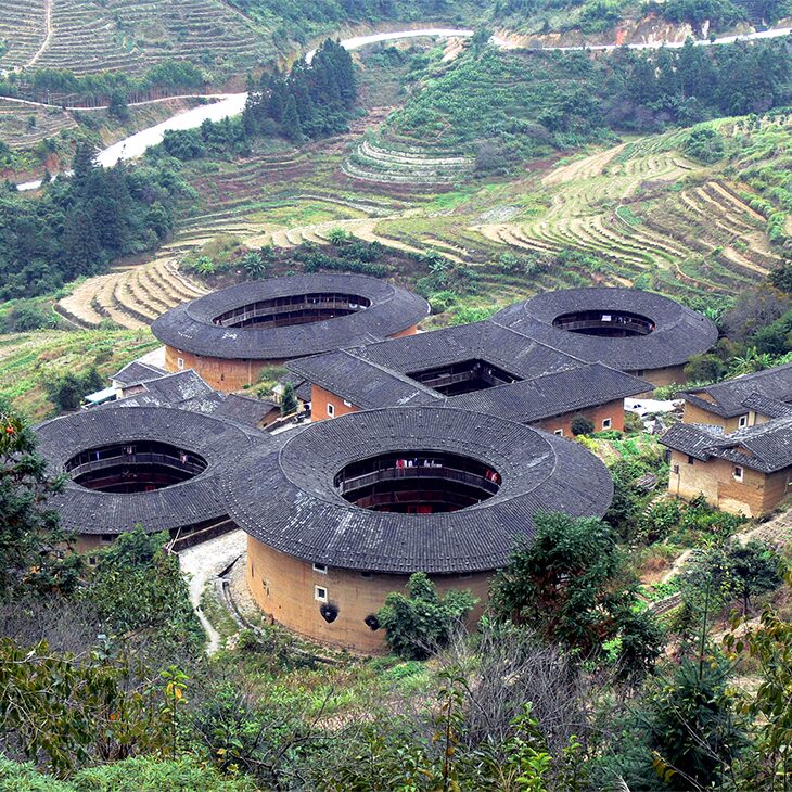 Bugün öğrendim ki: tulou hakkında Çin'in Hakka...