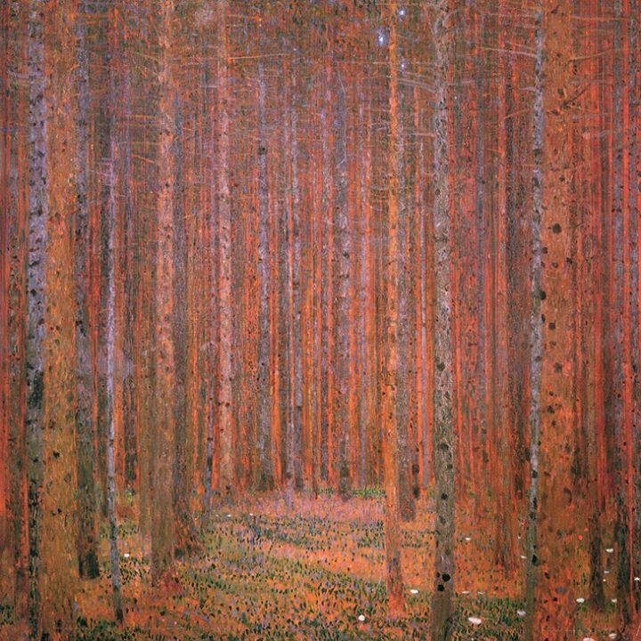 Klimt’s Forest Paintings in Litzlberg