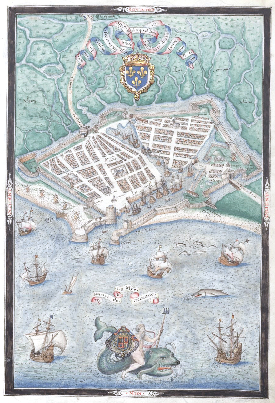 Le Havre Map Jacques de Vaulx Navigation Manual