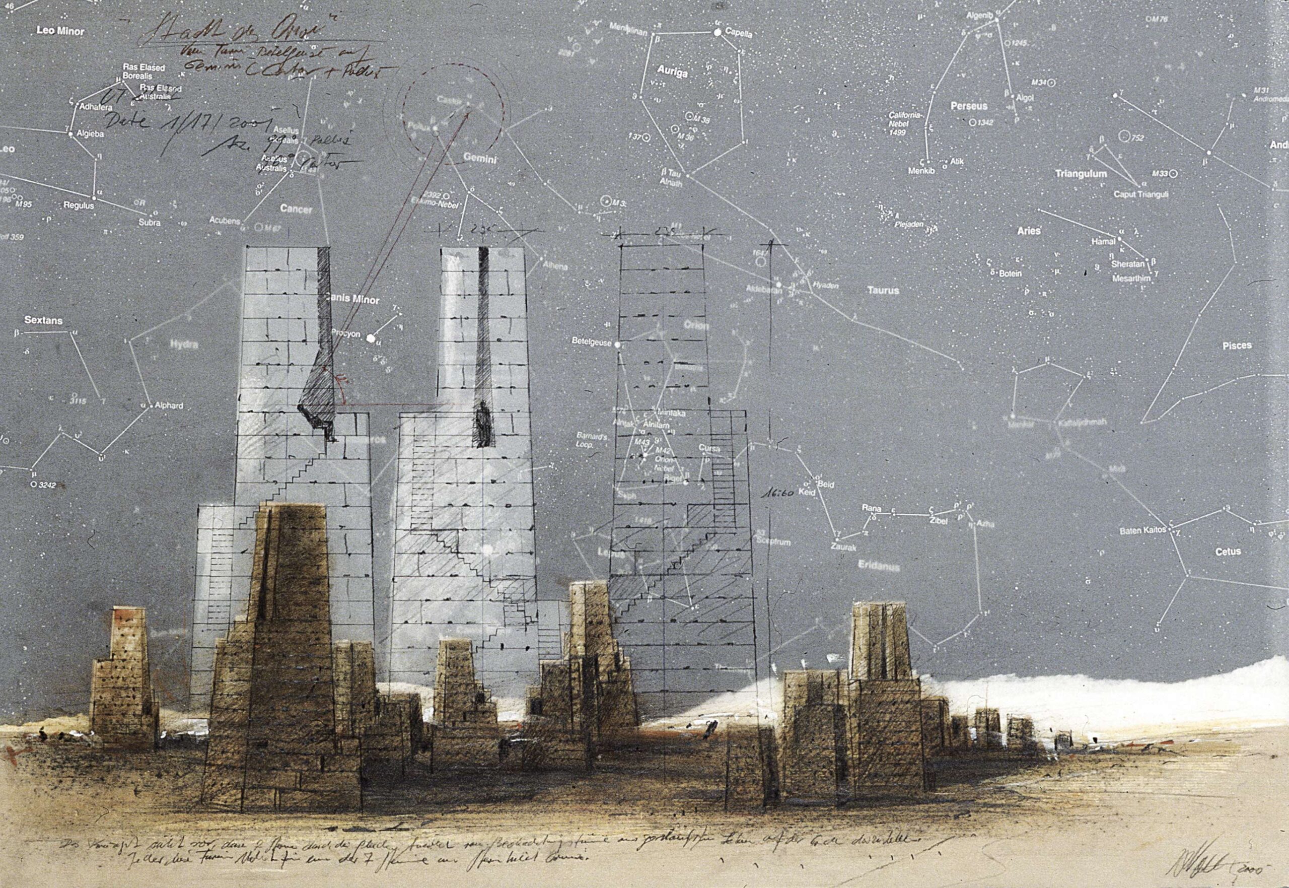 Hannsjörg Voth Plan Section Orion