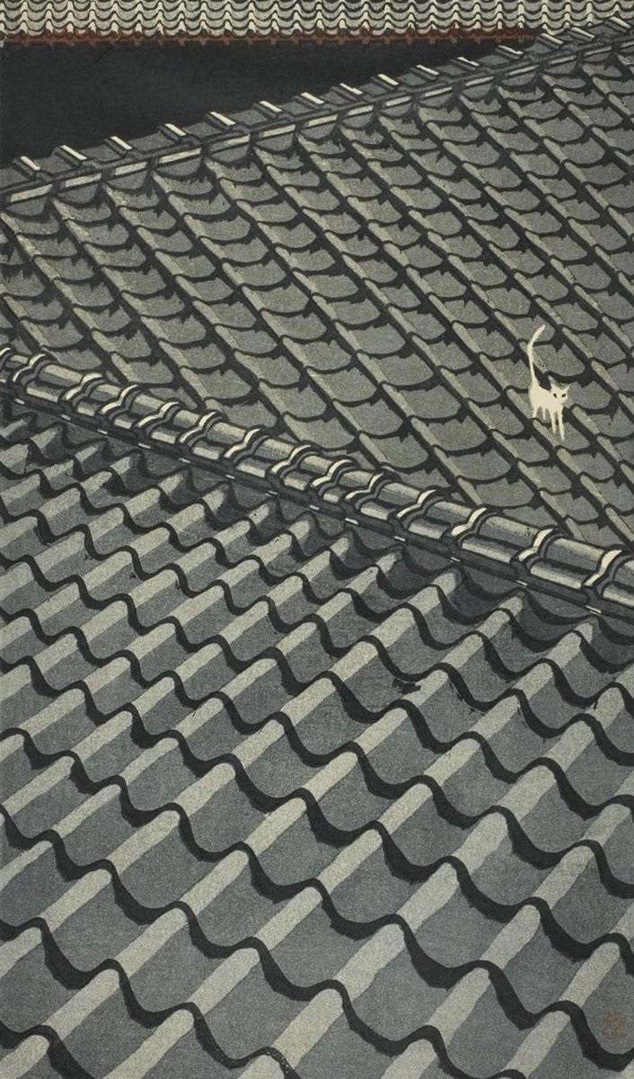 Junichiro Sekino Cat Roof