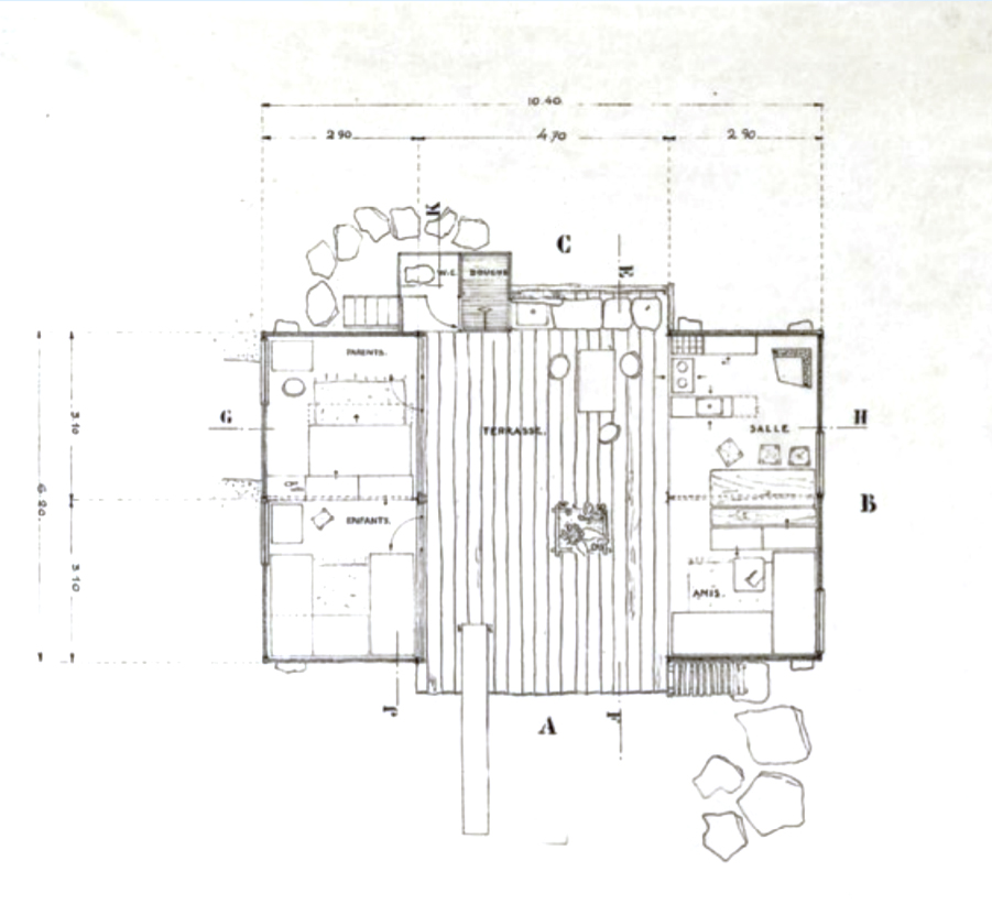 Charlotte Perriand La Maison au Bord de l'Eau