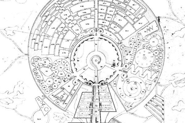 Plan of the Palais de la Découverte project, Paris, 1938