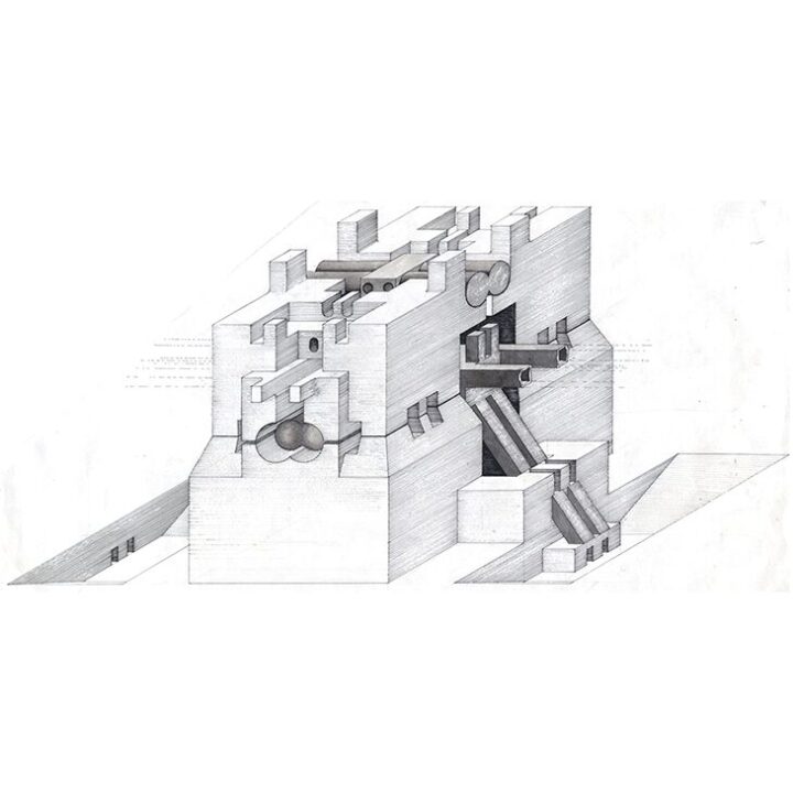 Walter Pichler, Nucleus and Underground Building