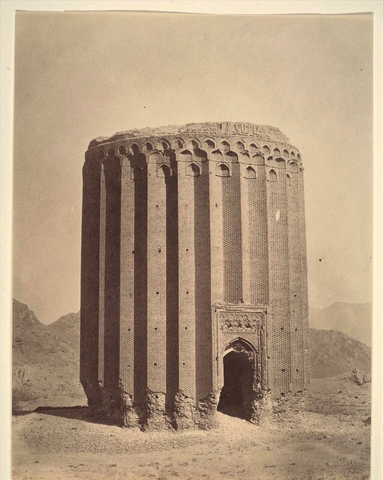 The 12th Century Tower of Tughrul, Rey, northern Iran