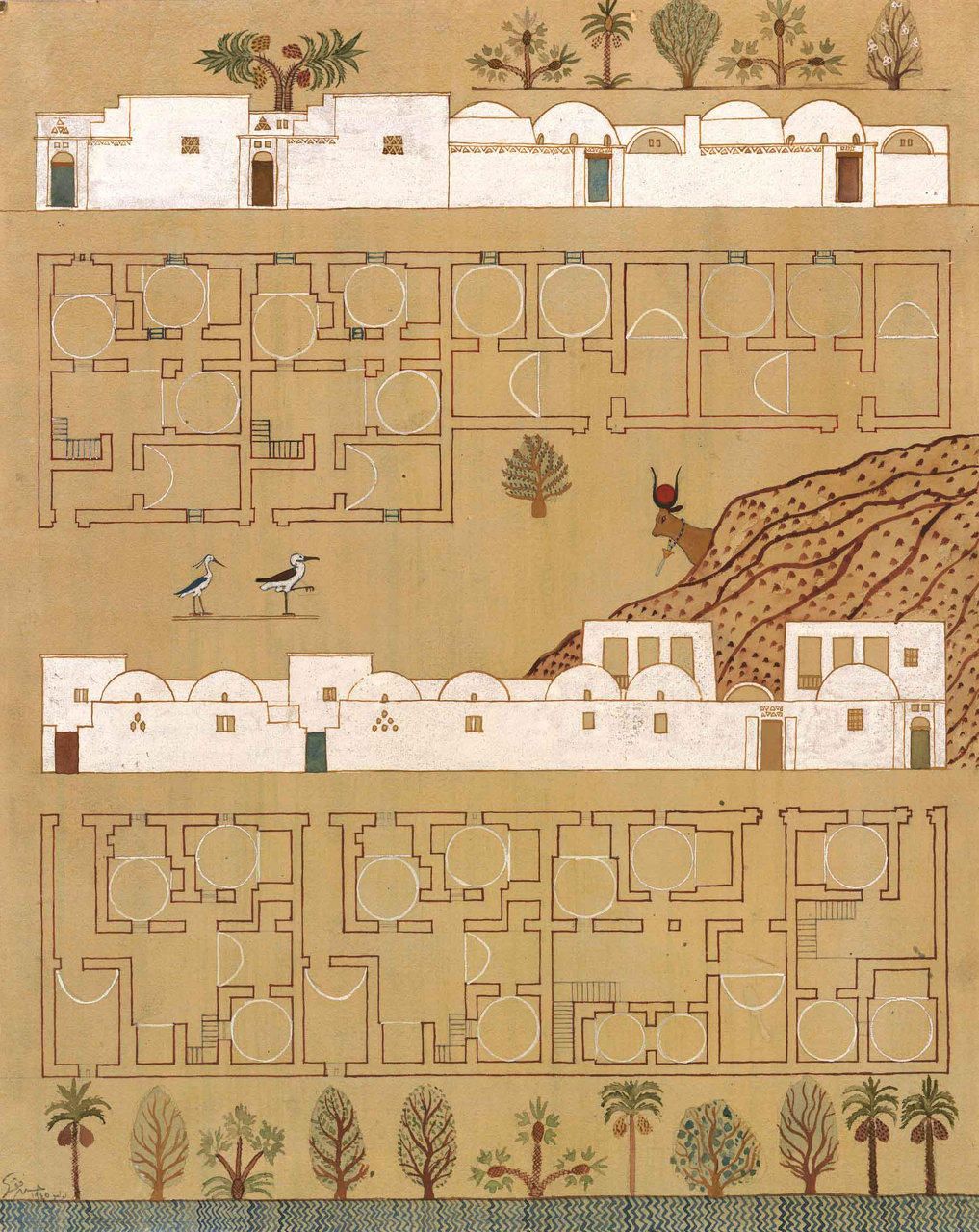 New Gourna Plan Hassan Fathy