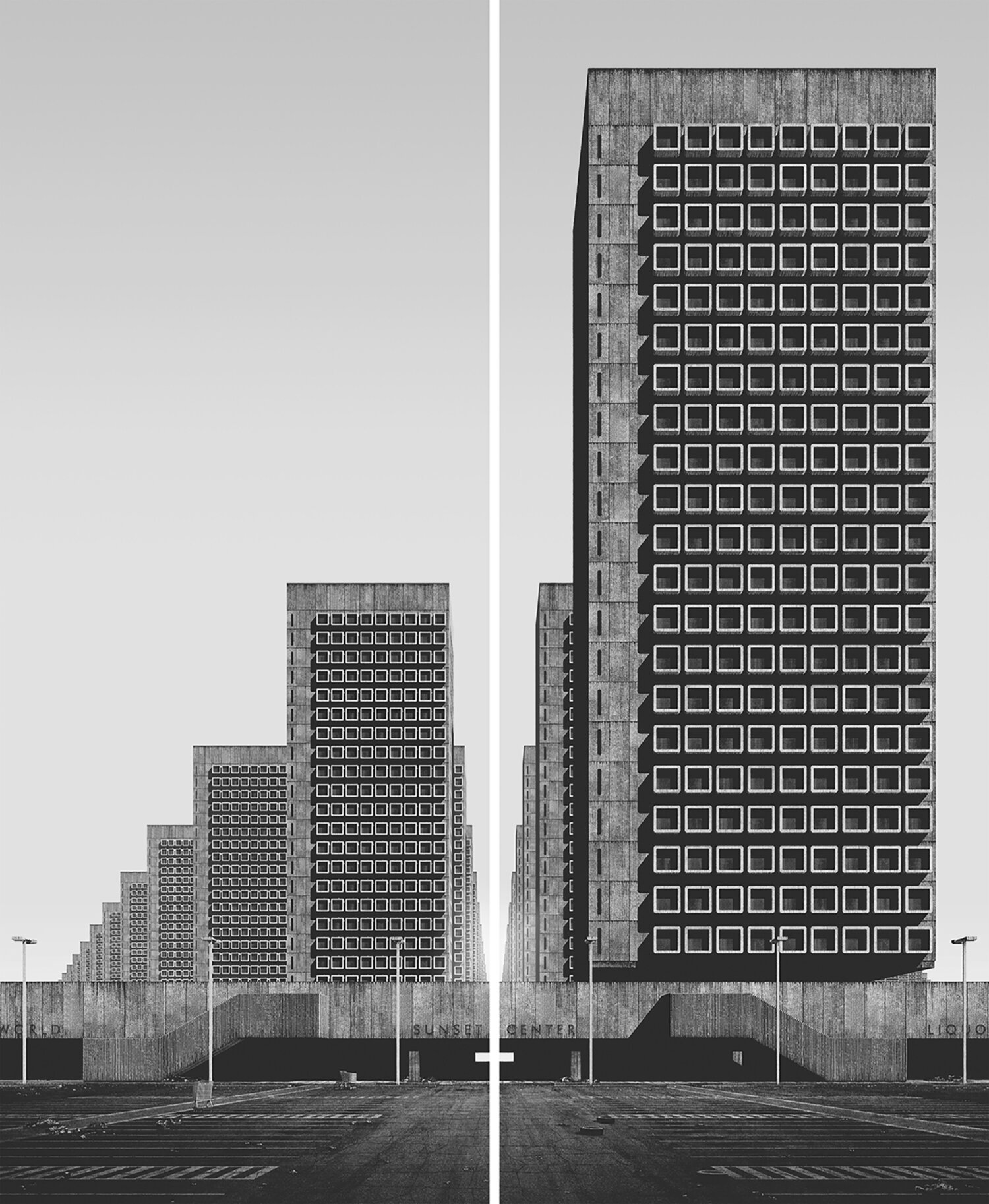 Clemens Gritl A Future City From The Past High Rise Brutalist Building
