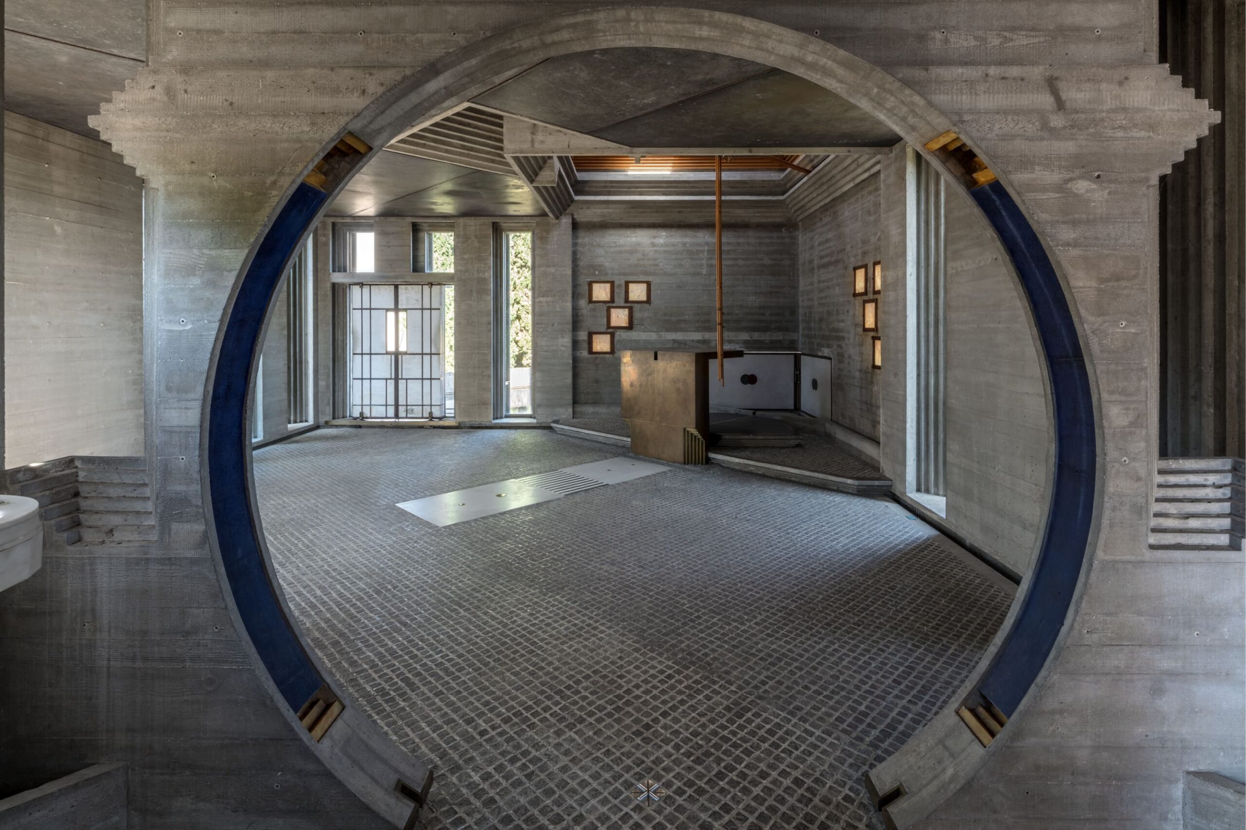 Carlo Scarpa Brion Sanctuary Cemetery Tomba