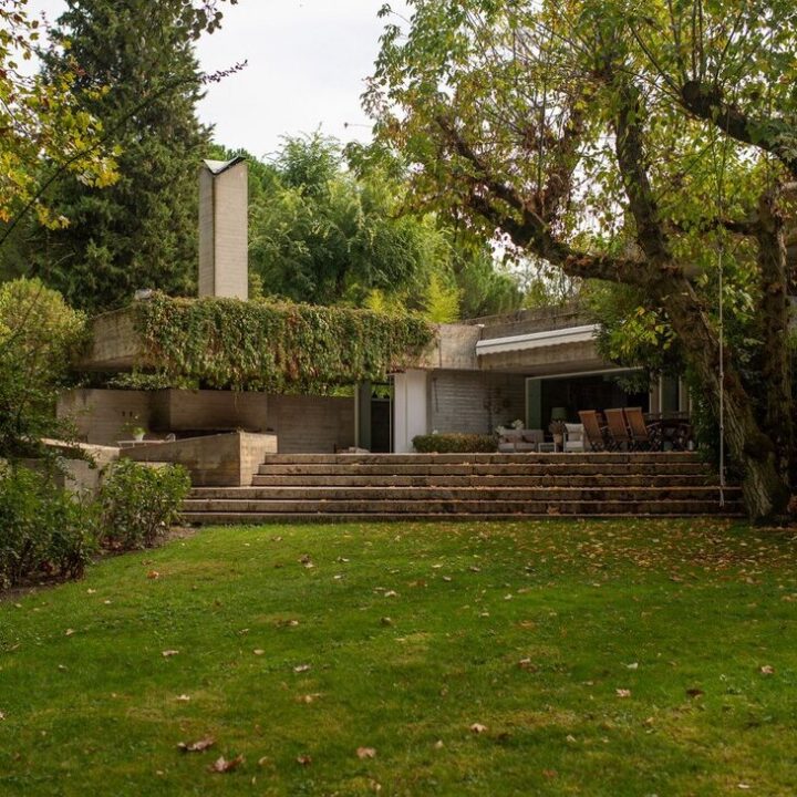 Casa Carvajal, a Brutalist House on a Slope