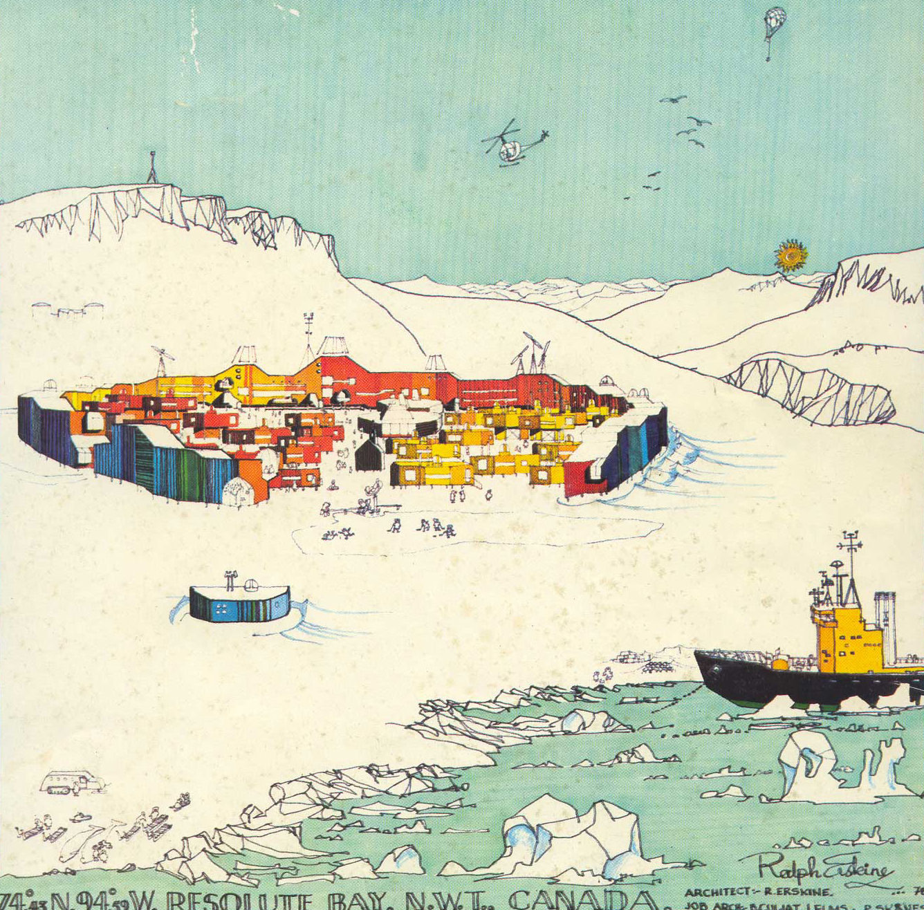 Resolute Bay Ralph Erskine 1970
