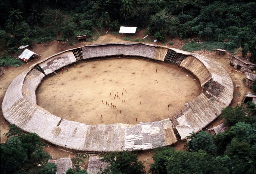 Shabono Yanomami Plan Structure