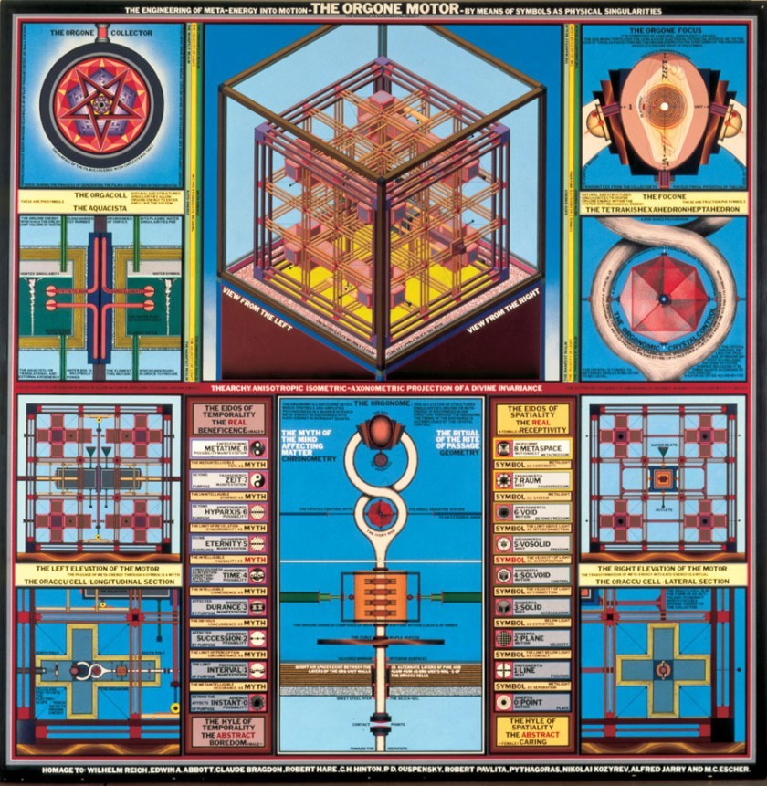 Paul Laffoley Senses Atlas