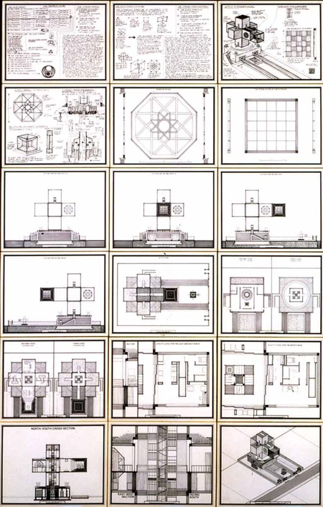 TESSERACT House by Paul Laffoley