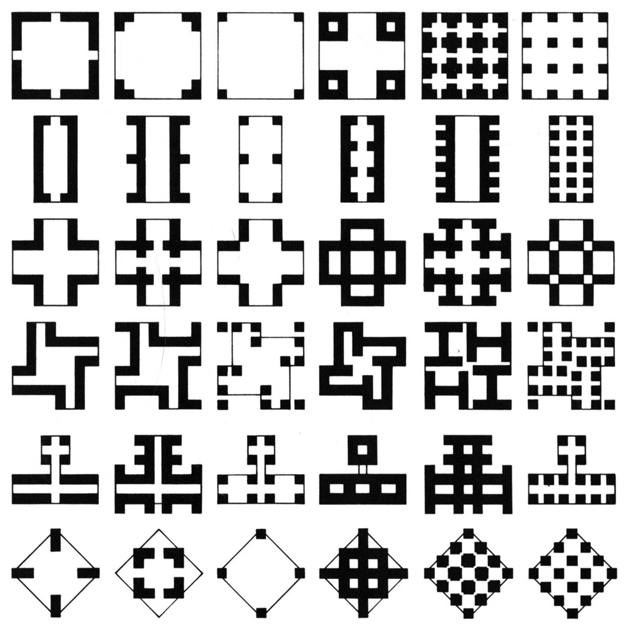 Stanley Tigerman Six Planar Forms